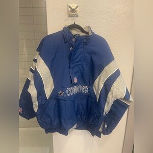 Vintage Starter Cowboys Windbreaker Jacket